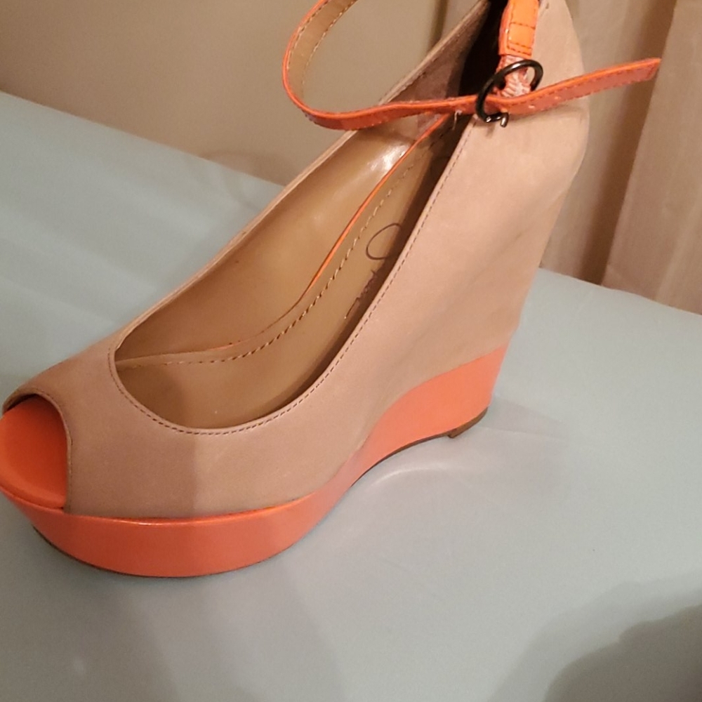 Jessica Simpson wedge heel
